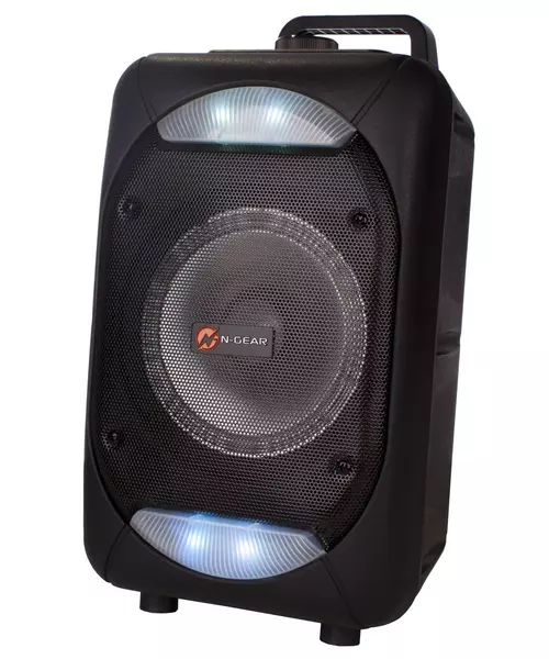 N-Gear FLASH610 6'' Portable Karaoke Speaker LED/BT/USB/Mic