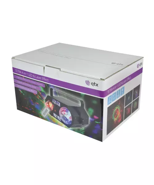 QTX Tetra Moonflower/Ripple/Strobe/UV/Laser 151.608UK