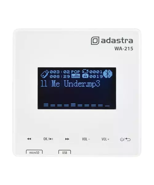 Adastra WA-215 Wall Amplifier BT/USB/FM 953.132UK