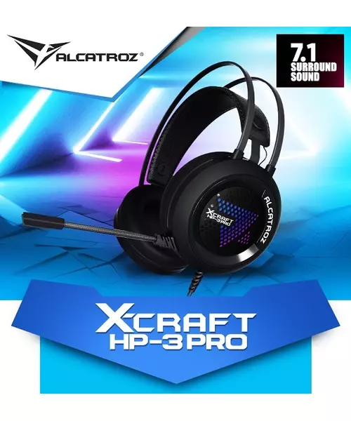 Alcatroz X-Craft HP-3 PRO USB Headset