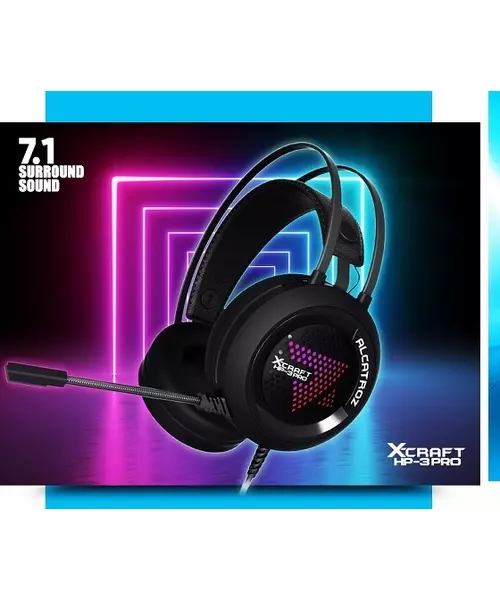 Alcatroz X-Craft HP-3 PRO USB Headset