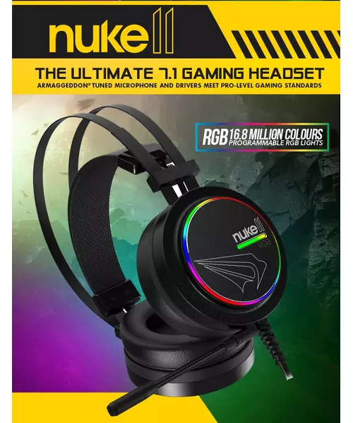 Armaggeddon Nuke 11 7.1 Pro-Gaming Headset