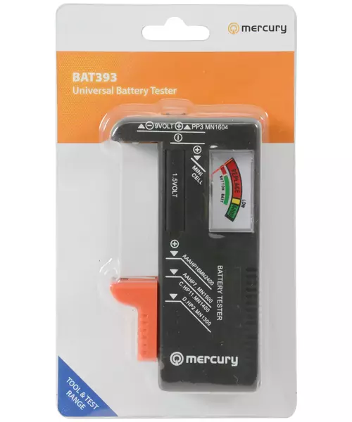 Mercury Universal Analogue Battery Tester 600.098UK