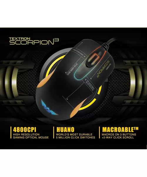 Armaggeddon Scorpion 3 Pro-Gaming Mouse