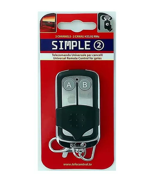Superior Simple2 RF Remote Control 2 devices (433.92 MHz)