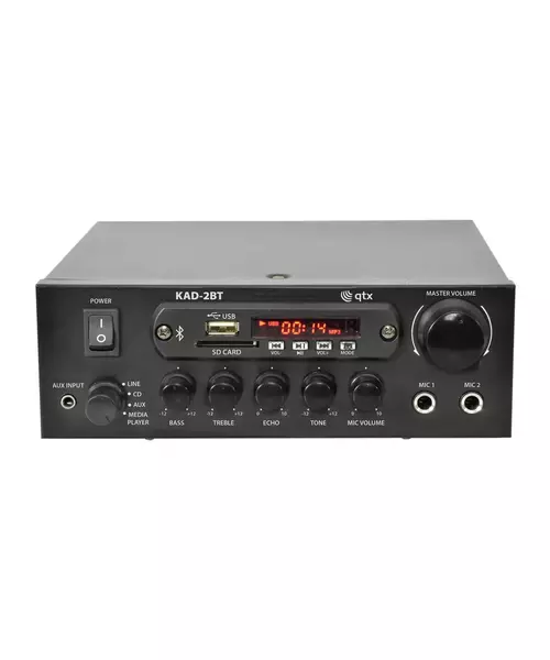 QTX KAD-2BT Amplifier USB/FM/BT 50W 103.122UK