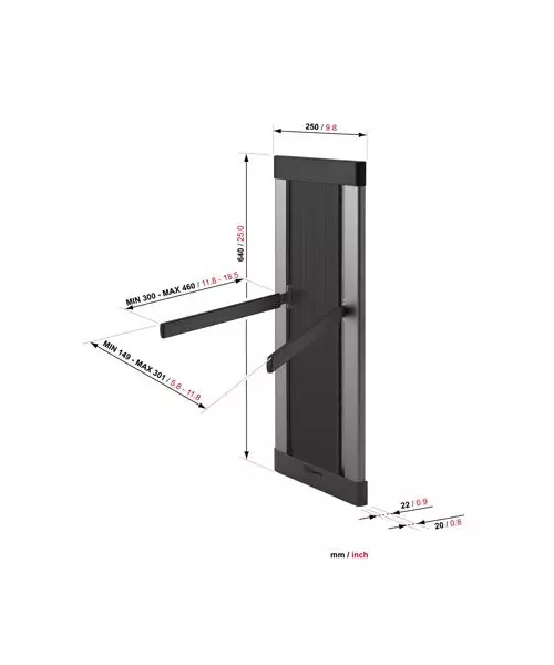 Vogels EFA8835 Column 64cm + Support