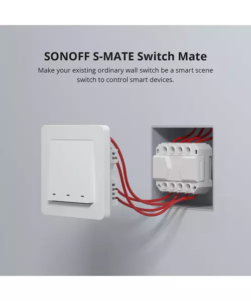 Sonoff S-Mate 16A Wifi Smart Switch (no neutral,aller retour)