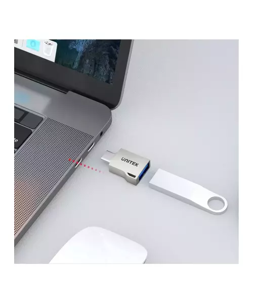 Unitek MC Adaptor USB-A Female to USB-C Male OTG A1025GNI