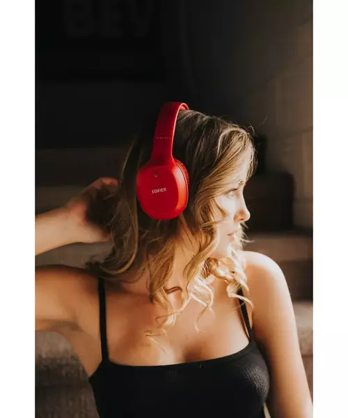Edifier W800BT PLUS Bluetooth Headphones Red