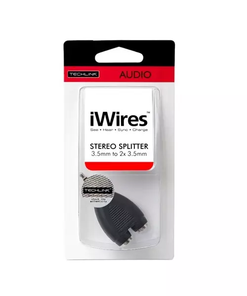 Techlink iWires 3.5mm Stereo Splitter 710920