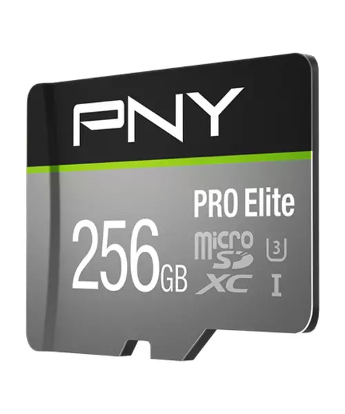 PNY Pro Elite 256GB Micro SD Card With Adapter