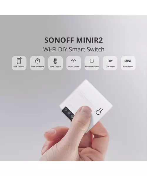 Sonoff MINIR2 10A Wi-Fi Two-Way Smart Switch