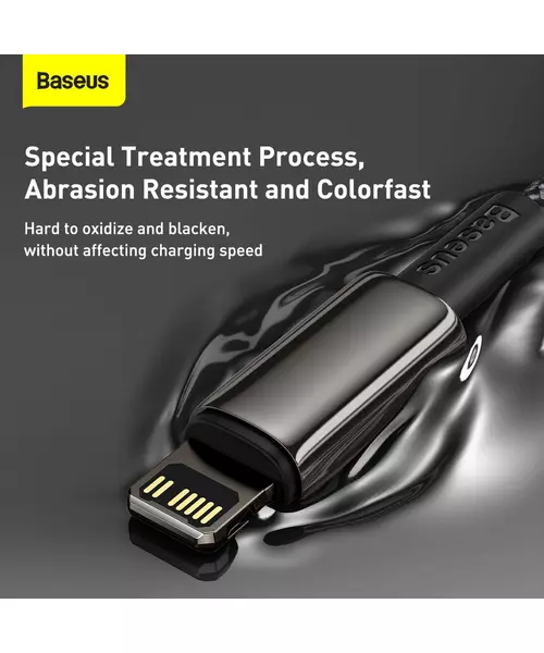 Baseus Gold Type-C to Lightning PD 20W 2m Black
