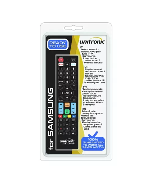 Unitronic TV Replacement Remote Control Samsung