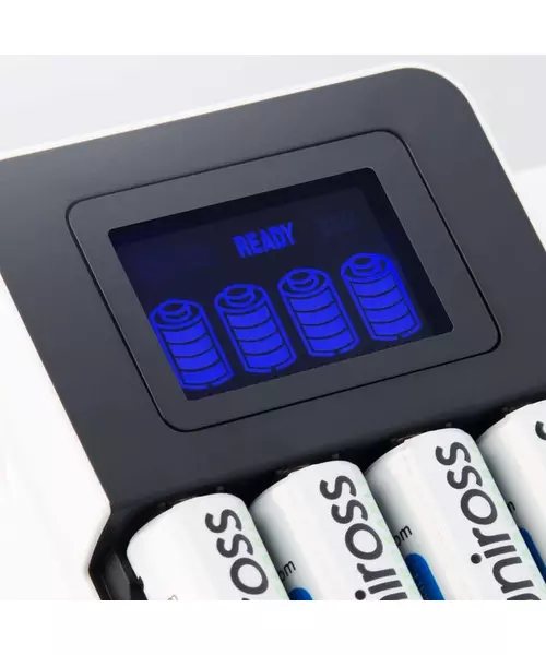 Uniross UCU002A USB Charger with 4x AA 2100 Batteries