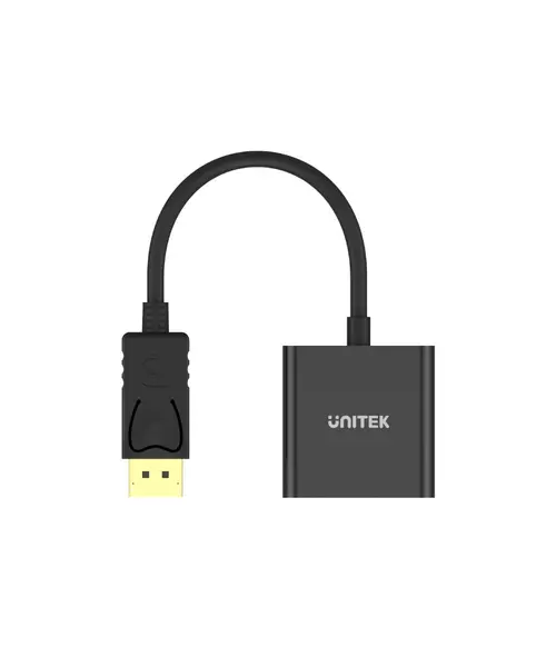 Unitek Y-5118E DisplayPort to VGA-Female Adaptor Black