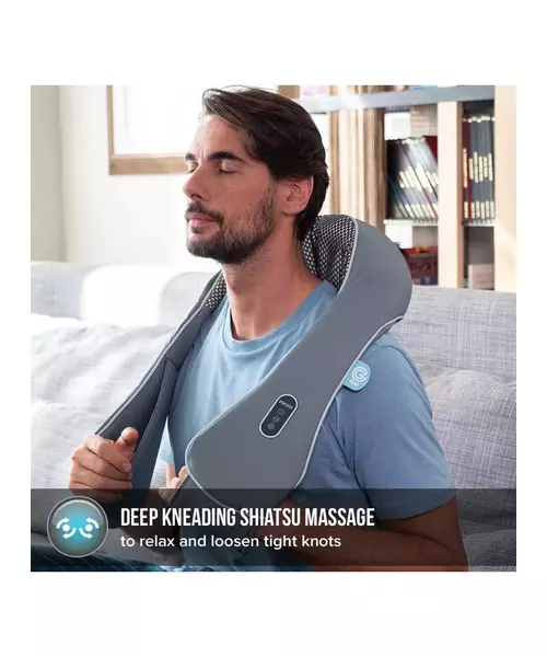 HoMedics NMS-700RCG Gel Wireless Rechargeable Neck & Shoulder Massager