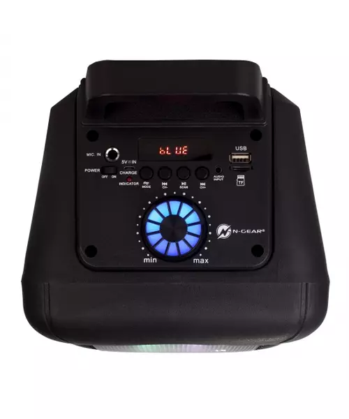 N-Gear FLASH610 6'' Portable Karaoke Speaker LED/BT/USB/Mic