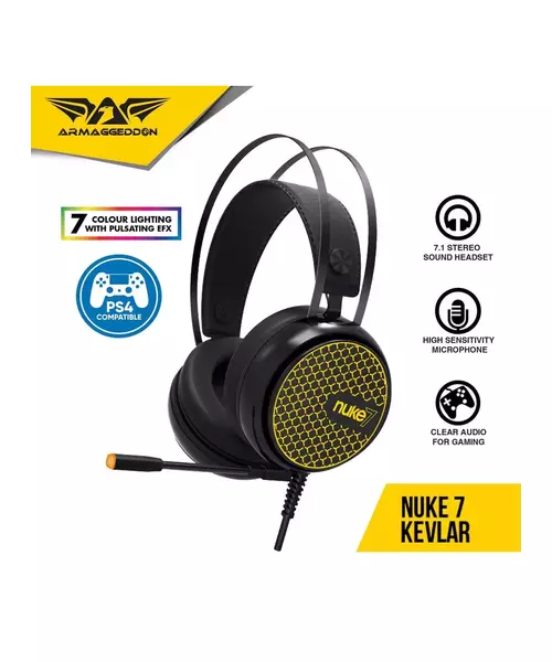 Armaggeddon Nuke 7 Kevlar 7.1 Pro-Gaming Headset