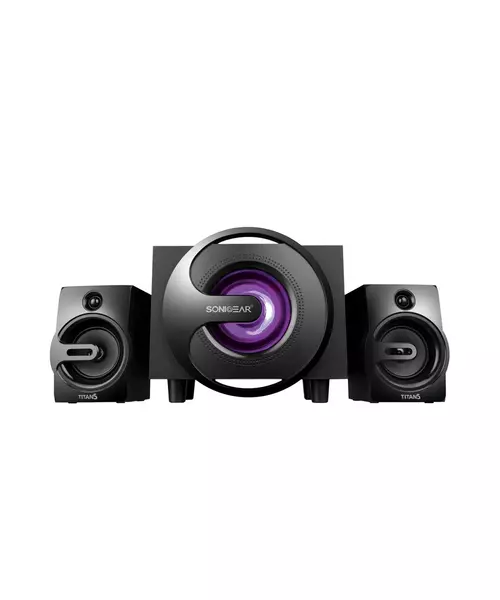 SonicGear Titan5 2.1 PC Speakers BT/USB/FM/LED 40W