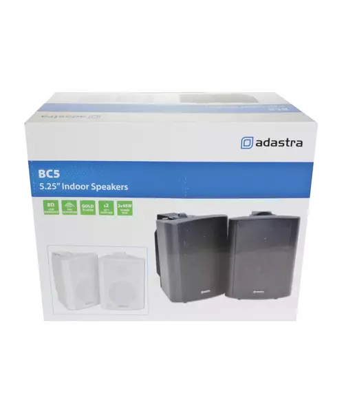 Adastra BC5W 5.25'' Indoor Speakers White 100.904UK (PAIR)