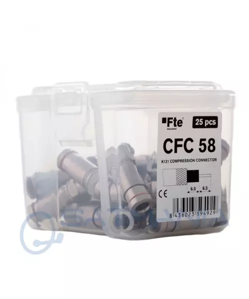 FTE CFC58 Compression F-Connectors 5mm