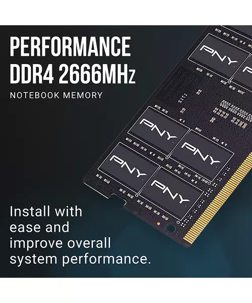 PNY SODIMM DDR4 2666MHz 4GB for Laptop PC