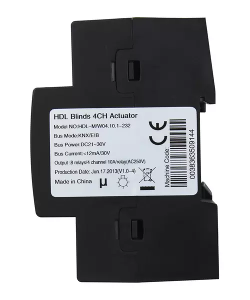 HDL 4CH 10A Curtain Actuator