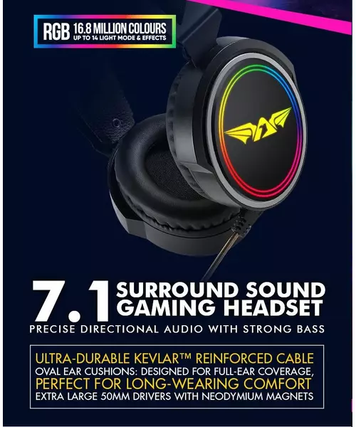 Armaggeddon Nuke 13R 7.1 Pro-Gaming Headset