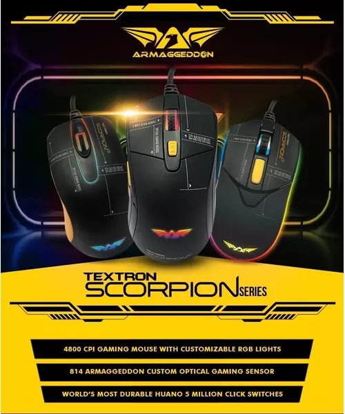 Armaggeddon Scorpion 7 Pro-Gaming Mouse