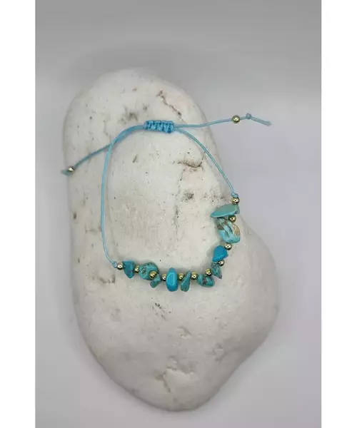 Bracelet with Rope Turquoise