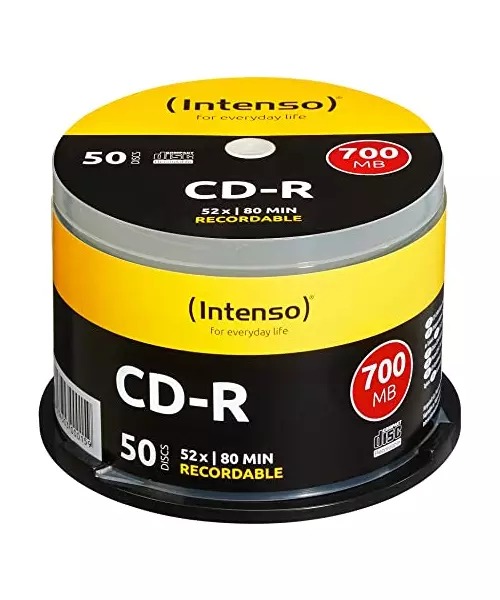 INTENSO CD-R 700 MB CAKE BOX 50