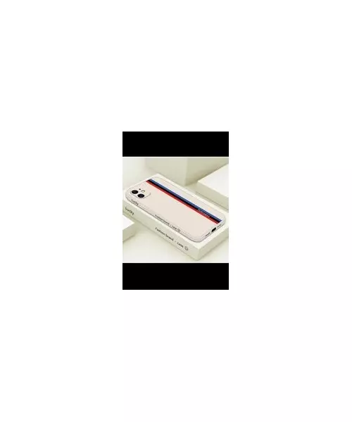 White liquid silicone iPhone 13 case