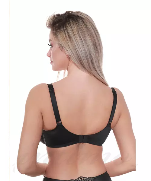 Black Jolidon Bra with a soft cup S2187D