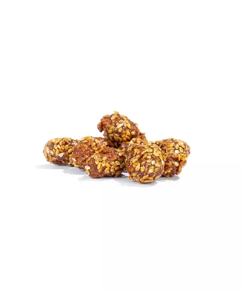 Honey Peanuts with Sesame Seeds