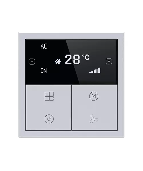 HDL Panel Tile Series OLED Thermostat Space Gray HDL-M/PTOL6.18