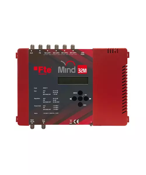 FTE MIND32M Programmable Filter Amplifier 32ch 116dB