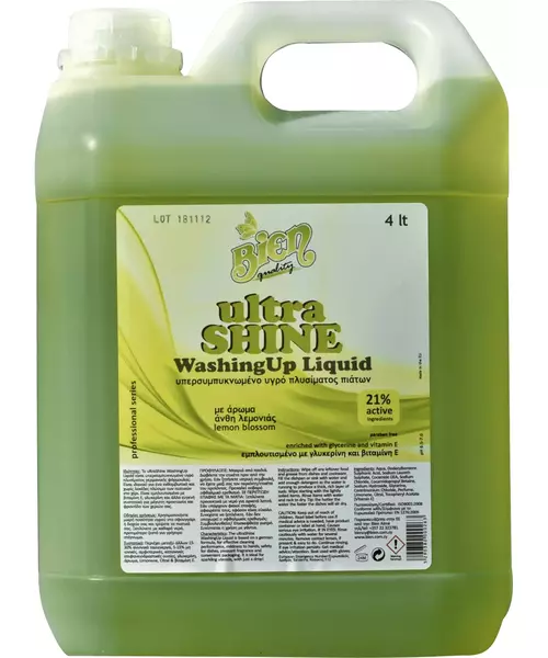 Ultra Shine Dishwasher Liquid | Lemon Blossom 4L