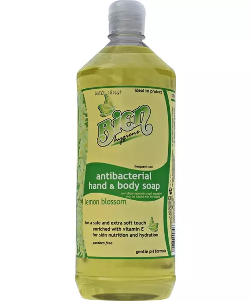 Antibacterial Hand & Body Soap | Lemon Blossom 1.1L