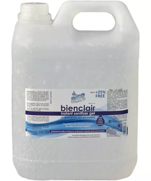 Bienclair Instant Sanitizer Gel 70% Alcohol (Ethanol) | 4L