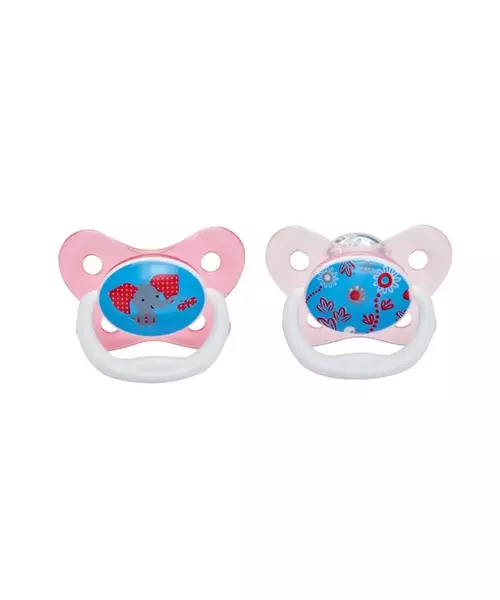 DR BROWN TEAT BUTT PINK 6-12 2PS