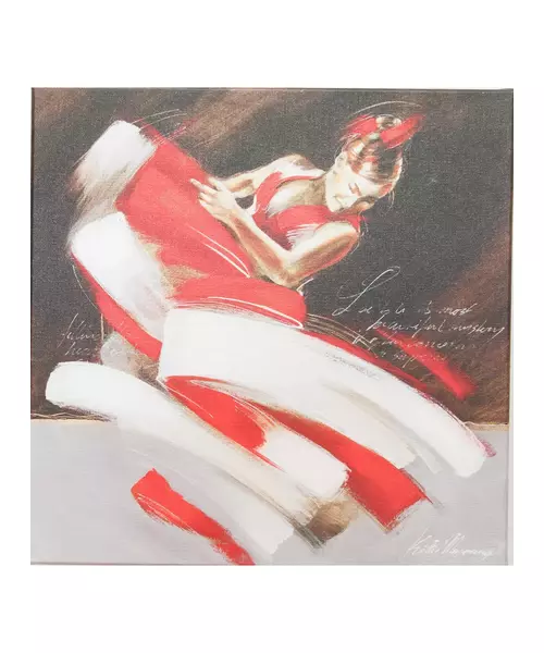 ''Flamengo dancer'', printed painting