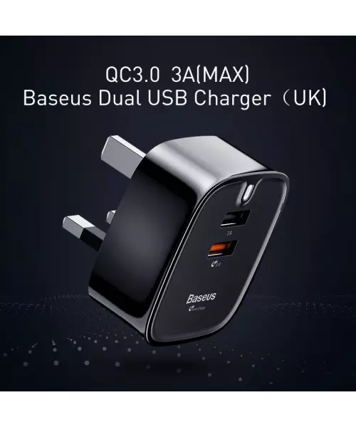 BASEUS DUAL-USB FAST CHARGE