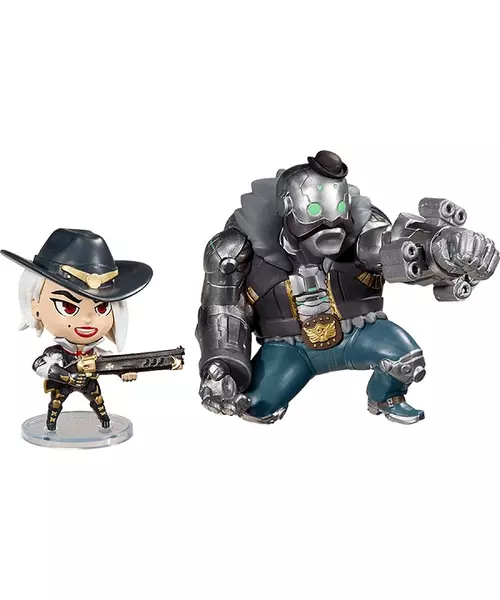 enkemand Før Forbindelse Entertainment :: Toys & Games :: Cute But Deadly Overwatch Ashe and Bob  Action Figure 2-pack Figures - Ultra.com.cy