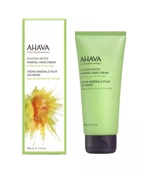 Ahava Deadsea Water Mineral Hand Cream Prickly Pear & Moringa 100ml