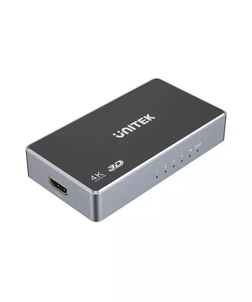 Unitek V1109A 4K HDMI Splitter 1 In-4 Out Black/Space Grey