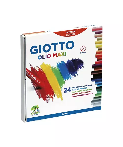 Giotto Λαδοπαστέλ Olio Maxi 24 Χρωμάτων