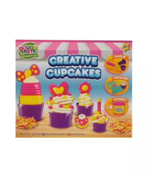 Δημιουργικό Σετ Zύμης Cupcakes &#8211; Grafix