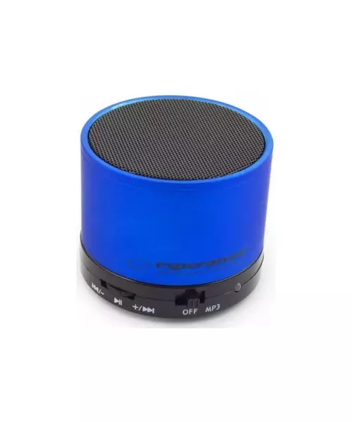 Ηχείο Ritmo Bluetooth 3W με 2 ώρες Λειτουργίας Blue &#8211; Esperanza